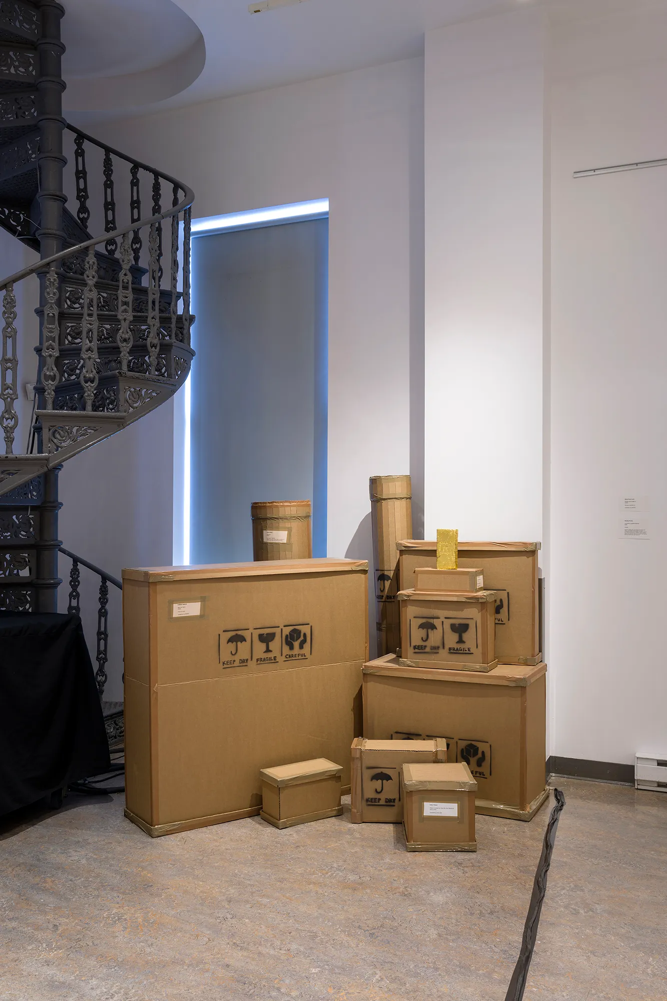 Stanley Février, Les trésors supplémentaires, 2025. Carton