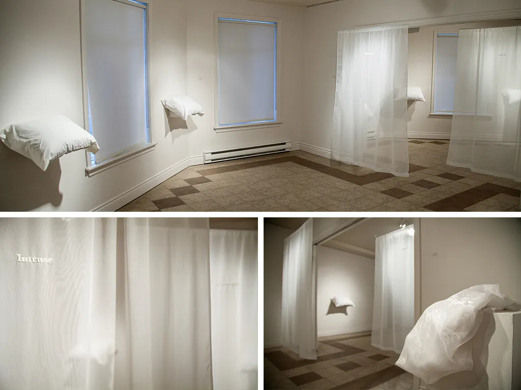 Estela López Solís, Installation, Textile, Human frailty, Productivity