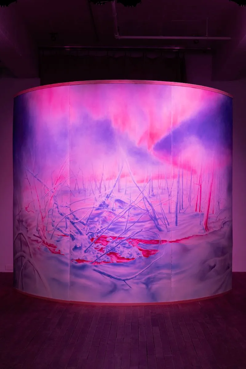 Andréanne Godin, Territory, Landscape, Forest, History, Remembrance