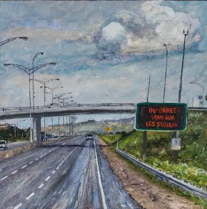 Nicole Bauberger, Route transcanadienne, Réseau routier