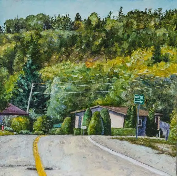 Nicole Bauberger, Route transcanadienne, Réseau routier