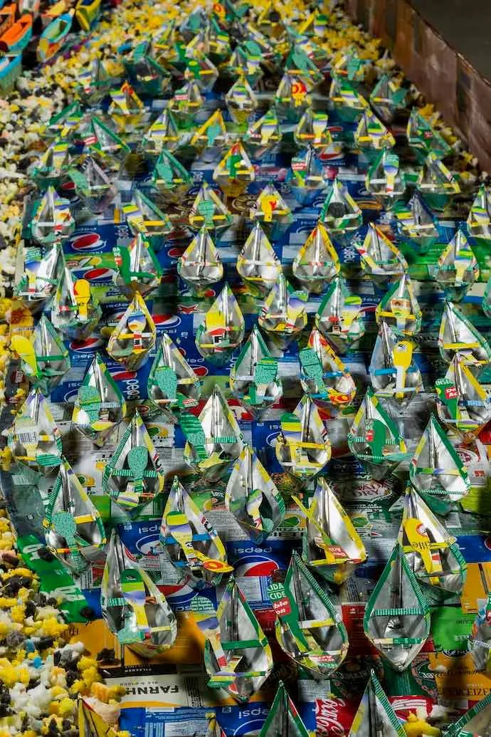 Momar Seck, Récupération, Rebut, Recyclage, Crise migratoire